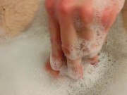 Sexy milf give me a handjob in the bath 7/16