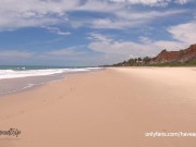 Blowjob and Riding in a Nudist Beach on Paradise - HAVEAGOODTRIP 4K 1/16