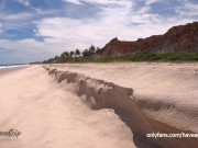 Blowjob and Riding in a Nudist Beach on Paradise - HAVEAGOODTRIP 4K 2/16