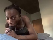 Swallowing Big Black Dick  11/16