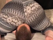 Facesitting Breathplay fun before bed 4/16