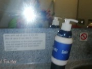 Girl pissing on the airplane 8/16