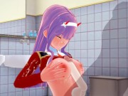 zero two Hentai 3D Koikatsu Animation 8/16