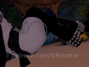 Brunette Glasses Strips in Booty Shorts Fucking Riding in Backyard Gazebo POV Hentai Lap Dance 3/16