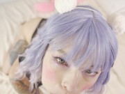 Kawaii Girl Gets A Cum Drenched Face After Perfect Blowjob 6/16