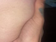 Playing with babysitters ass 12/16