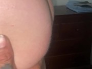 Playing with babysitters ass 3/16