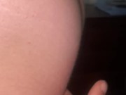 Playing with babysitters ass 7/16