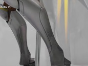 Mercy is Impaled by a Big Vibrating Dildo (Voices & Sound) - Part 5 11/16