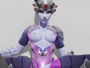 Mercy is Impaled by a Big Vibrating Dildo (Voices & Sound) - Part 5 16/16