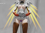 Mercy is Impaled by a Big Vibrating Dildo (Voices & Sound) - Part 5 8/16