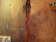 Shower Masturbation with a vibrator 3/16