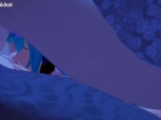 Lola, the Vtuber from Gunvolt, got an invite from M*rio for a super lewd Smash Bros gangbang? 13/16