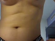 【出張メンズエステ】美スタイルセラピスト高橋さんは優しいからすぐフェラしてくれるんです。もちろん勃起したらご褒美です 14/16