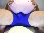 Dry humping cum in his boxers, underwear assjob and handjob 9/16