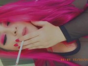 SMOKING WHILE I CUM 6/16