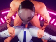 Т поза с кибертянкой в космосе [Gameplay] 9/16