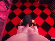 Wonder Woman Hentai - Wonderwoman Ties Up Guy To Suck And Fuck Him 1/16