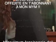 Angela Doll - defi risqué : me faire enculer par mon collegue de bureau dans les WC !!! 10/16