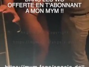 Angela Doll - defi risqué : me faire enculer par mon collegue de bureau dans les WC !!! 13/16