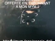 Angela Doll - defi risqué : me faire enculer par mon collegue de bureau dans les WC !!! 3/16