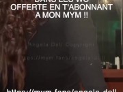 Angela Doll - defi risqué : me faire enculer par mon collegue de bureau dans les WC !!! 9/16