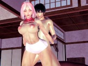 Naruto Sakura Haruno anal fuck (3D Hentai) 16/16