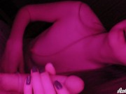 Girlfriend Sucks My Dick Closeup and Moans Hard Sex 3/16