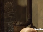 Two Curvy Lesbian Girls Washing Bodies For Dominant Madame 15/16