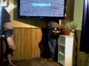 Cableguy gets Stuck, Sucked, Fucked, and Cums In Me 1/16