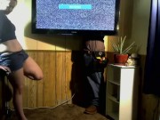 Cableguy gets Stuck, Sucked, Fucked, and Cums In Me 2/16