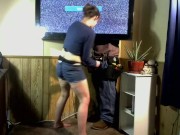 Cableguy gets Stuck, Sucked, Fucked, and Cums In Me 4/16