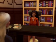 Horny Lawyer Has Lesbian Sex With Her Intern in Full Office - Sexual Hot Animations 2/16