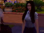 Client Gets On To Mailman, They End Up Having Lesbian Sex - Sexual Hot Animations 2/16