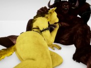 Furry Anal Slut x Monster Cock 3D 1/16