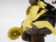 Furry Anal Slut x Monster Cock 3D 13/16