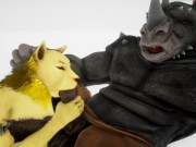 Furry Anal Slut x Monster Cock 3D 3/16