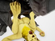 Furry Anal Slut x Monster Cock 3D 4/16