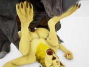 Furry Anal Slut x Monster Cock 3D 5/16
