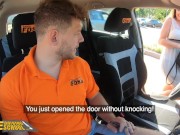 Fake Driving School Cute Student Rubbish at Driving but Great at Fucking 1/16