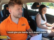 Fake Driving School Cute Student Rubbish at Driving but Great at Fucking 2/16
