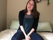 Sexy Cute Amateur Brunette Makes the Most of her Time 2/16