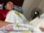 DESPIERTO A MI CHICA CON SU VIBRADOR, LE ENCANTA!! 12/16