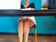 Secretary shows pussy The boss shoots a naked secretary on video 3/16