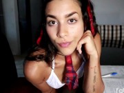 "Hacemos trato por una mejor calificación?" - Profesor y Colegiala - Juego de Rol 7/16