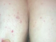 playing w her booty hole while she rides me backwards  8/16