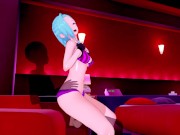 Jinx FootJob (3D HENTAI) 9/16