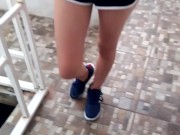 SEXO con MI VECINA CULONA despues de IR A CORRER 2/16