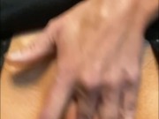 Oiling up to ride Mister Big Cock 9/16