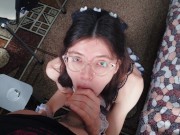 Мечта куна о собственной горничной тянке воплотилось в реальность, когда он пересмотрел аниме 4K 4/16